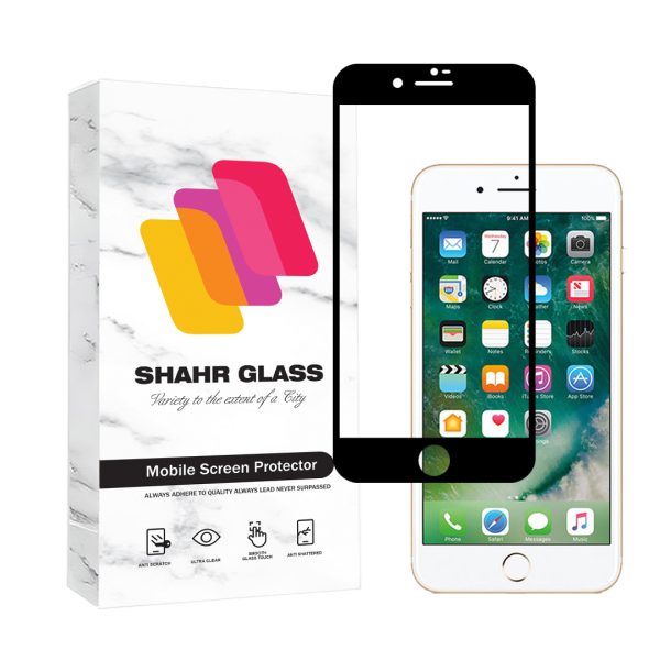محافظ صفحه نمایش شهر گلس مدل FULSLSH مناسب برای گوشی موبایل اپل iPhone 8 Plus / iPhone 7 Plus