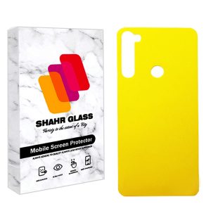 محافظ پشت گوشی نانو شهر گلس مدل TPBSR مناسب برای گوشی موبایل شیائومی Redmi Note 8