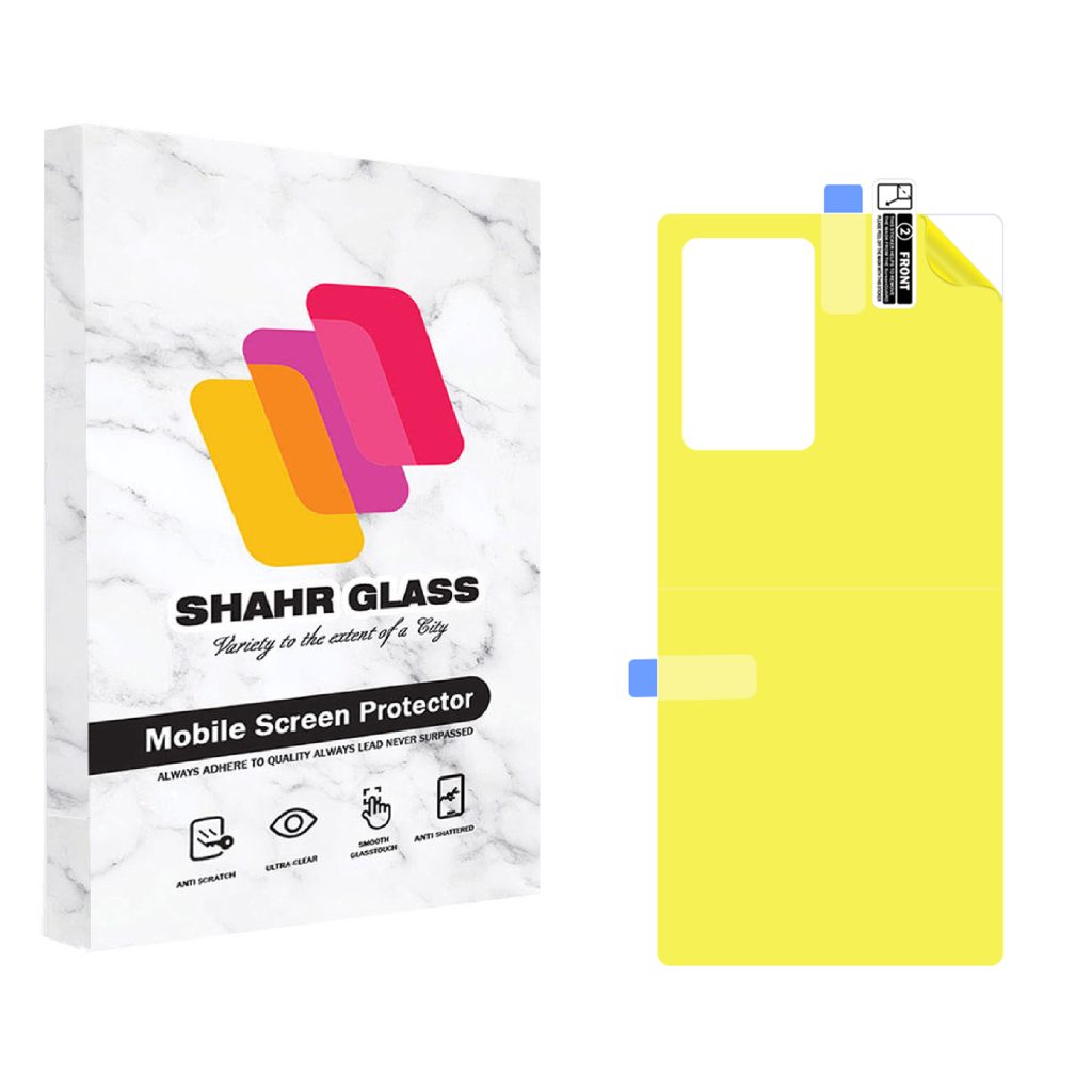 نصب گلس پشت گوشی